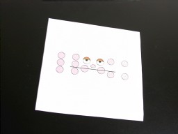 風船の折り方です。
